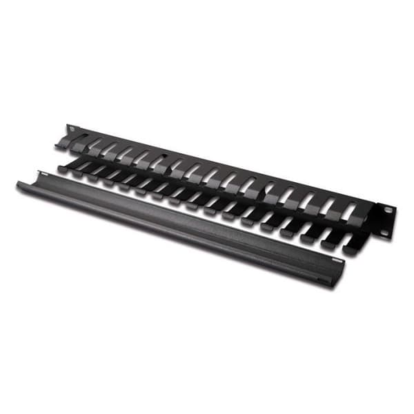 Kabelhanteringspanel - EQUIP - 327313 - Svart - 1U