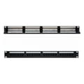 Miniatyrbild 3 av 3: Patchpanel - NANOCABLE - 10.21.3124 - 24 portar - UTP Kategori 6 - 19" RJ45 Black