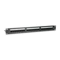 Miniatyrbild 3 av 4: Anslutningsplats - EQUIP - 135425 - Cat6 - 24 portar - Svart - 1U