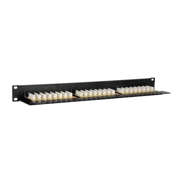 Anslutningsplats - EQUIP - 135425 - Cat6 - 24 portar - Svart - 1U