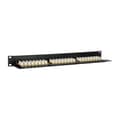 Miniatyrbild 4 av 4: Anslutningsplats - EQUIP - 135425 - Cat6 - 24 portar - Svart - 1U