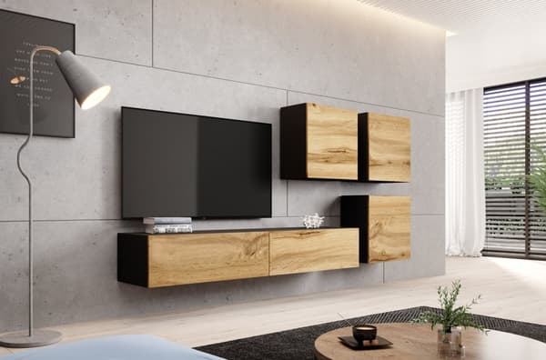 Cama firkantet skab VIGO 50/50/30 sort/wotan eg