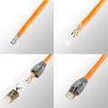 Miniatyrbild 2 av 2: RJ45-hane kontakt - LogiLink - Cat. 6A - Skärmad - 10-pack - Guldpläterade kontakter