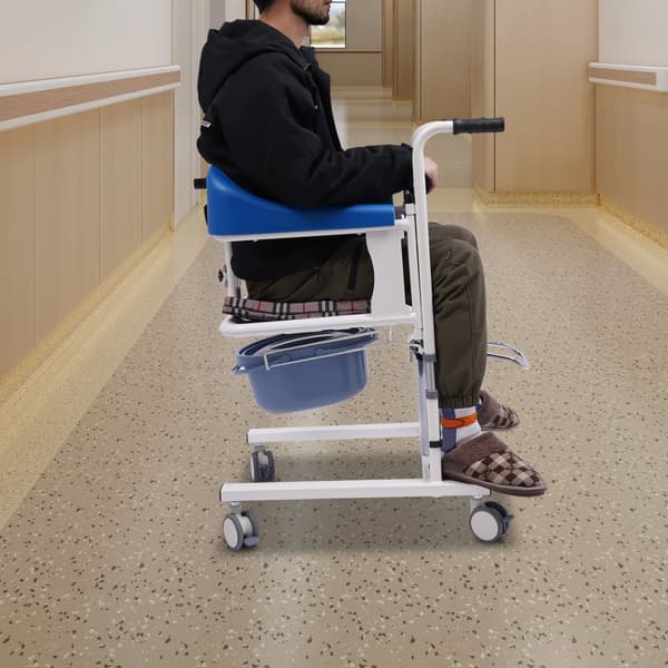 Hydraulisk Patientløftestol, 180° Ryglæn Åbning, Justerbar Løftehøjde