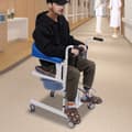 Miniatyrbillede 4 af 4: Hydraulisk Patientløftestol, 180° Ryglæn Åbning, Justerbar Løftehøjde