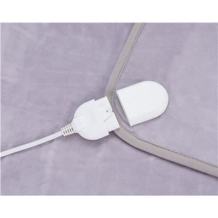 Adler AD 7426 electric blanket Electric bed warmer 60 W Grey Fleece,Polyester