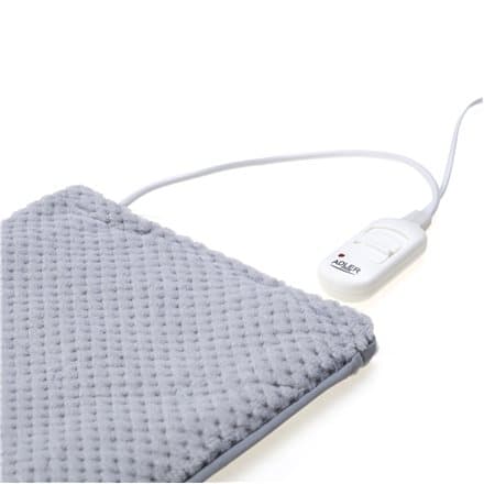 Adler | Electric Blanket heating - pad | AD 7415 | Number of heating levels 2 | Number of persons 1 | Washable | Remote control | 80 W | Grey