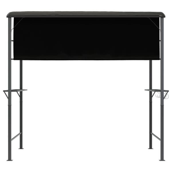 vidaXL Paviljong med tak 220x110x200 cm antracit
