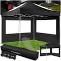 Miniatyrbillede 1 af 11: Easy up pavillon Olivia 3x3 m med 2 sidestykker - sort