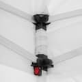 Miniatyrbillede 4 af 11: Easy up pavillon Viola 3x6 m med 2 sidestykker - hvid