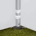 Miniatyrbillede 5 af 11: Easy up pavillon Viola 3x6 m med 2 sidestykker - hvid