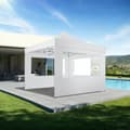 Miniatyrbillede 3 af 11: Easy up pavillon Olivia 3x3 m med 4 sidestykker - hvid