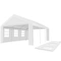 Miniatyrbillede 4 af 11: Festtelt 6x4 med 4 sidedele - hvid
