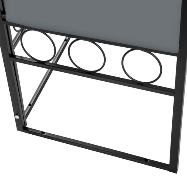 Havepavillon Leyla 3,9x2,9m - anthrazit