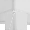 Miniatyrbillede 5 af 9: Havepavillon Baraban 3x3m med 3 sidepaneler - hvid