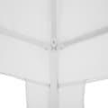 Miniatyrbillede 8 af 9: Havepavillon Baraban 3x3m med 3 sidepaneler - hvid