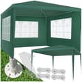 Miniatyrbillede 1 af 9: Havepavillon Baraban 3x3m med 3 sidepaneler - grøn