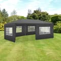 Miniatyrbild 9 av 11: Paviljong Vivara 6x3m med 5 sidopaneler - grå