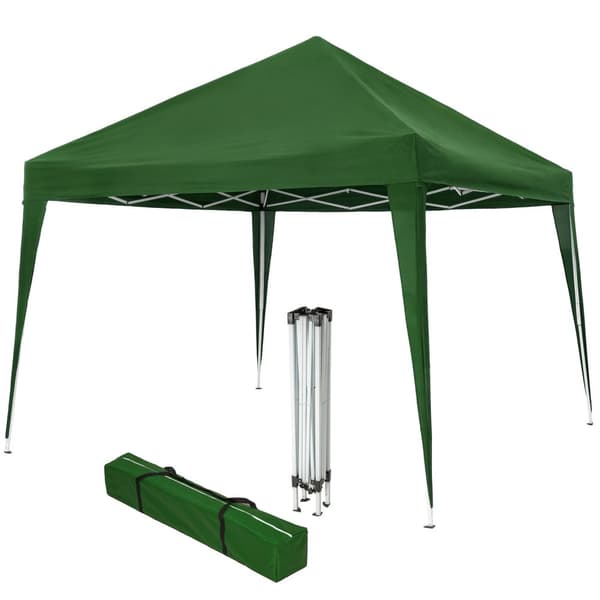 Foldbar havepavillon Linosa 3x3 m - grøn