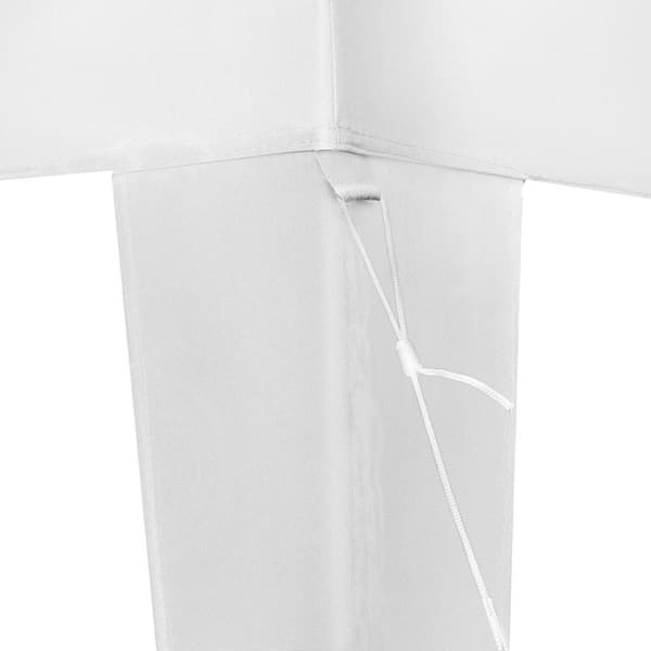 Foldbar havepavillon Linosa 3x3 m - hvid