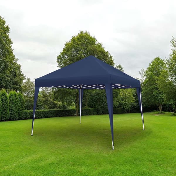Foldbar havepavillon Linosa 3x3 m - blå