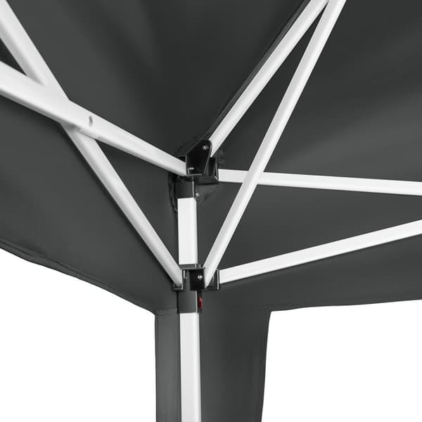 Foldbar havepavillon Linosa 3x3 m - grå