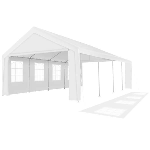 Partytelt Mammut 8x4m - hvid