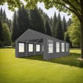 Miniatyrbild 9 av 11: Partytält Mammut 8x4m - grå