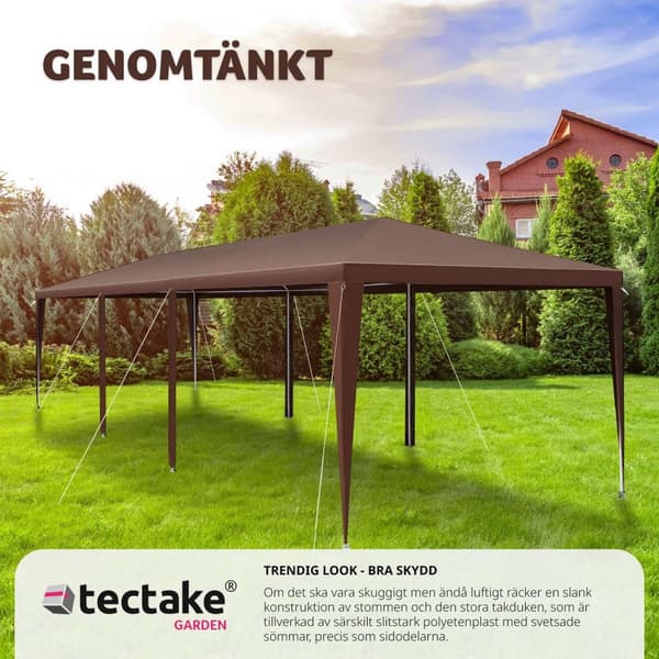 Paviljong Alpstuga, vattentät, UV-beständig - 9 m