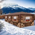 Miniatyrbild 9 av 11: Paviljong Alpstuga, vattentät, UV-beständig - 9 m