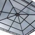 Miniatyrbillede 6 af 11: Pavillon Caracas, polycarbonat-tagplader - 3 x 3 m