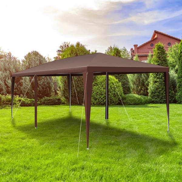 Paviljong almchalet med avtagbara sidodelar - 6 m