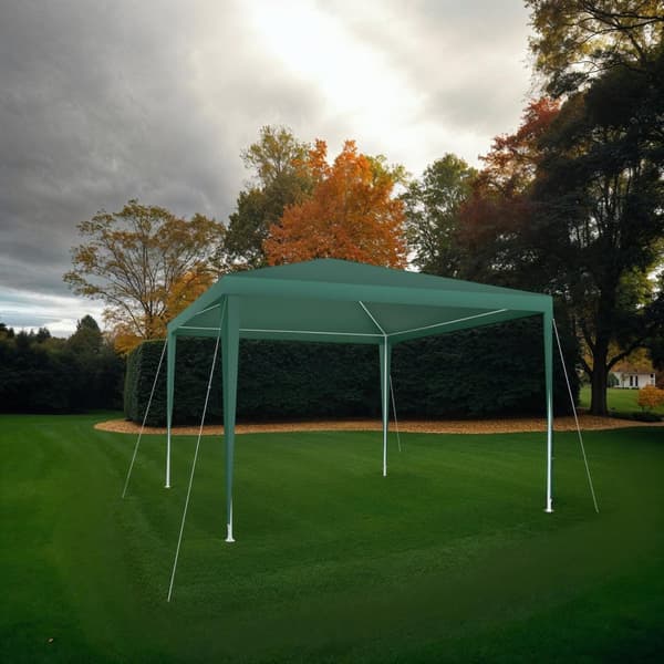 Paviljong Farah 3x3m vattentät med plugg-in system - grön