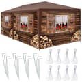 Miniatyrbillede 1 af 11: Pavillon Almchalet med aftagelige sidepaneler - 6 m