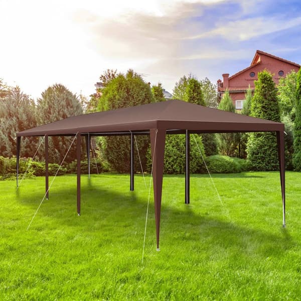 Pavillon Almchalet med aftagelige sidepaneler - 9 m