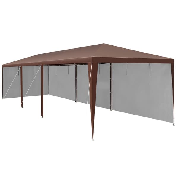 Pavillon Almchalet med aftagelige sidepaneler - 9 m