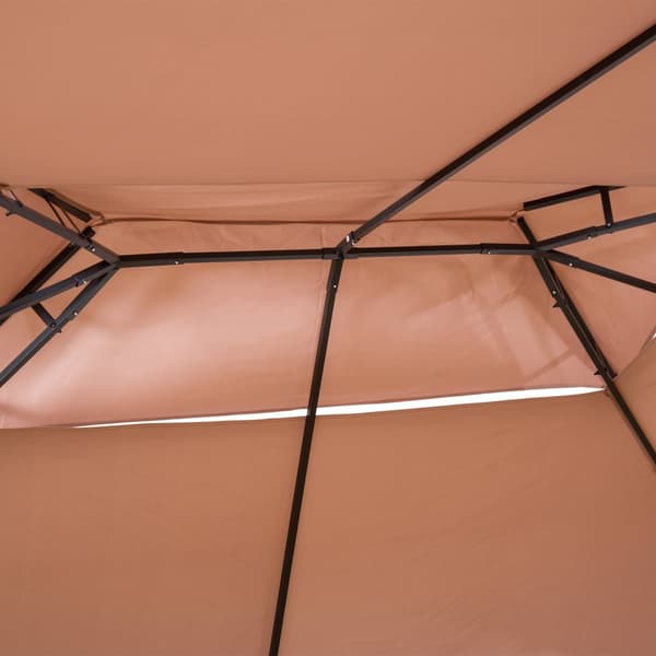 Havepavillon, 300x400x280 cm, Khaki