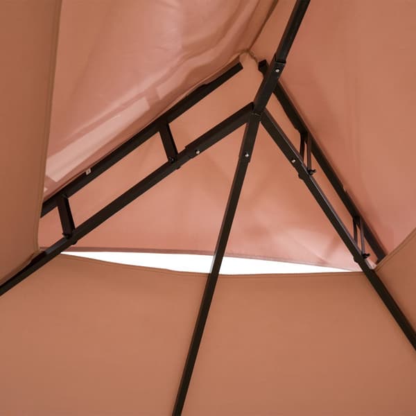 Havepavillon, 300x400x280 cm, Khaki