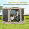 Miniatyrbild 7 av 9: Pop-up Campingtält, 84C-646V00KK, 340x300x220 cm, Khaki