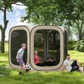 Miniatyrbild 2 av 9: Pop-up Campingtält, 84C-646V00KK, 340x300x220 cm, Khaki