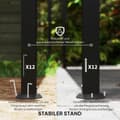 Miniatyrbillede 5 af 9: Pergola med tag, 3x5x2,5 m, Mørkegrå