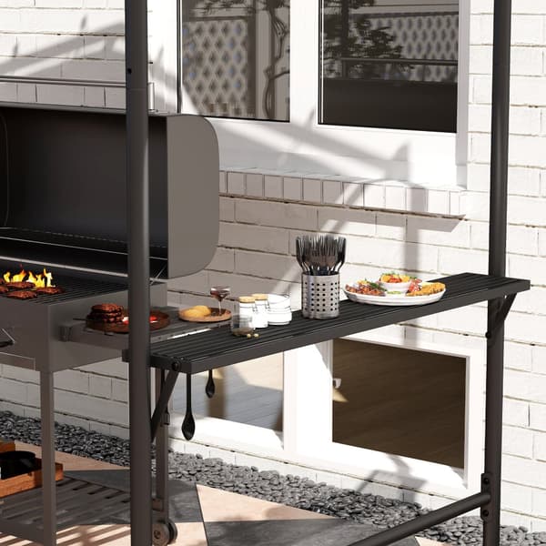 BBQ Pavillon, 277x149x230 cm, Khaki