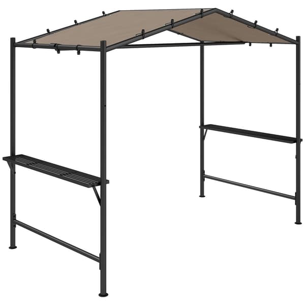 BBQ Pavillon, 277x149x230 cm, Khaki