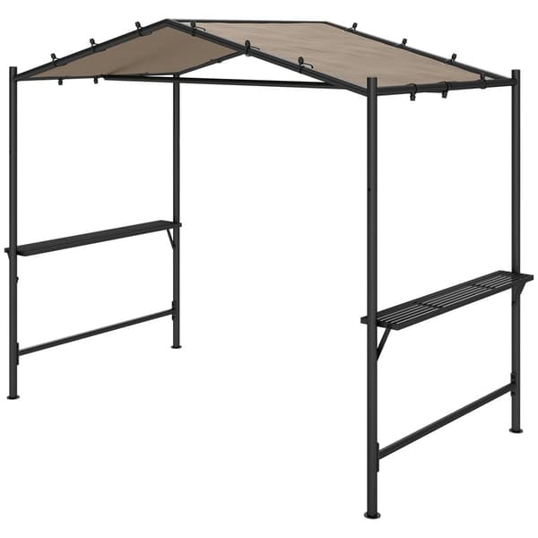 BBQ Pavillon, 277x149x230 cm, Khaki