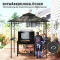 Miniatyrbillede 5 af 9: Grill Pavillon, 240x150x258 cm, Mørkegrå