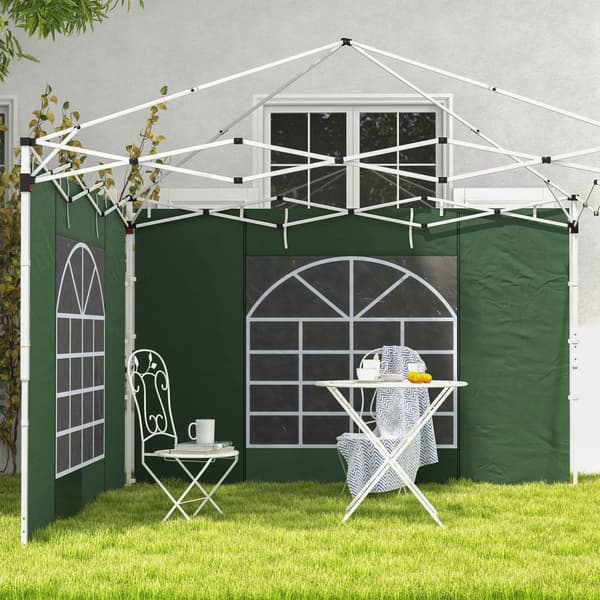 Pavillon Sidepanel Sæt, 295x195 cm, Grøn