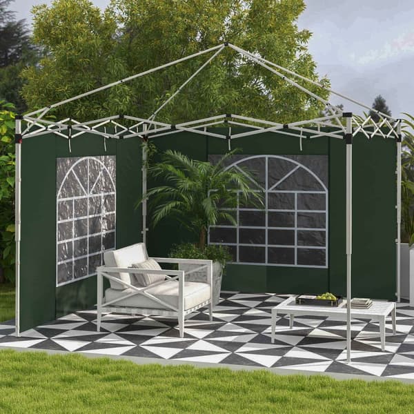 Pavillon Sidepanel Sæt, 295x195 cm, Grøn