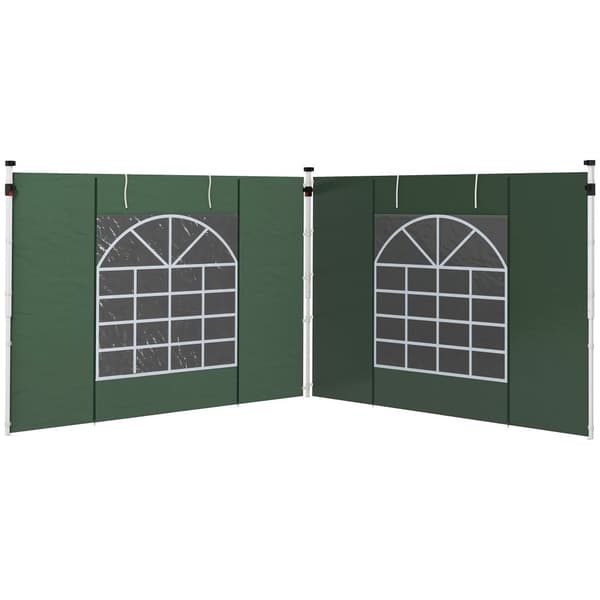 Pavillon Sidepanel Sæt, 295x195 cm, Grøn