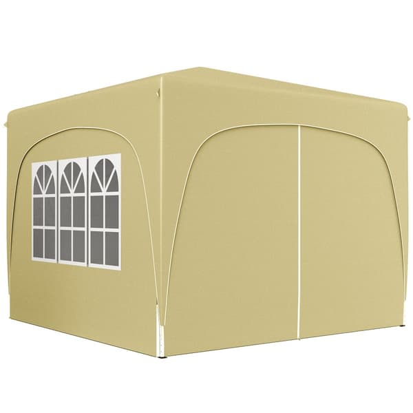 Pavillon, 3x3m, 300x300x273 cm, Sand