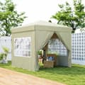Miniatyrbild 2 av 9: Paviljong, 2.5x2.5m, Krämvit